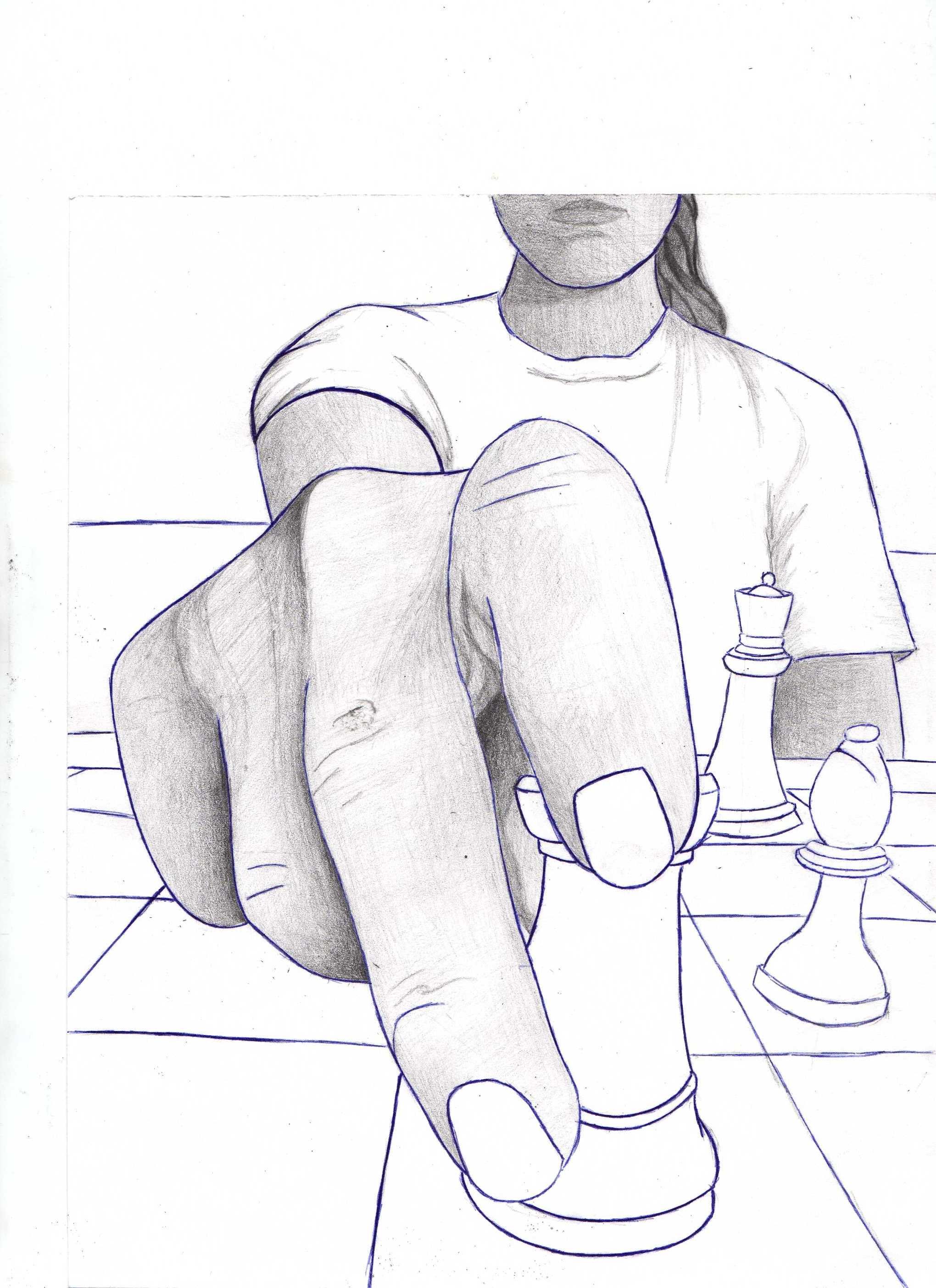2040x2807 foreshortening projects could be an excellent drawing project - Foreshortening Drawing