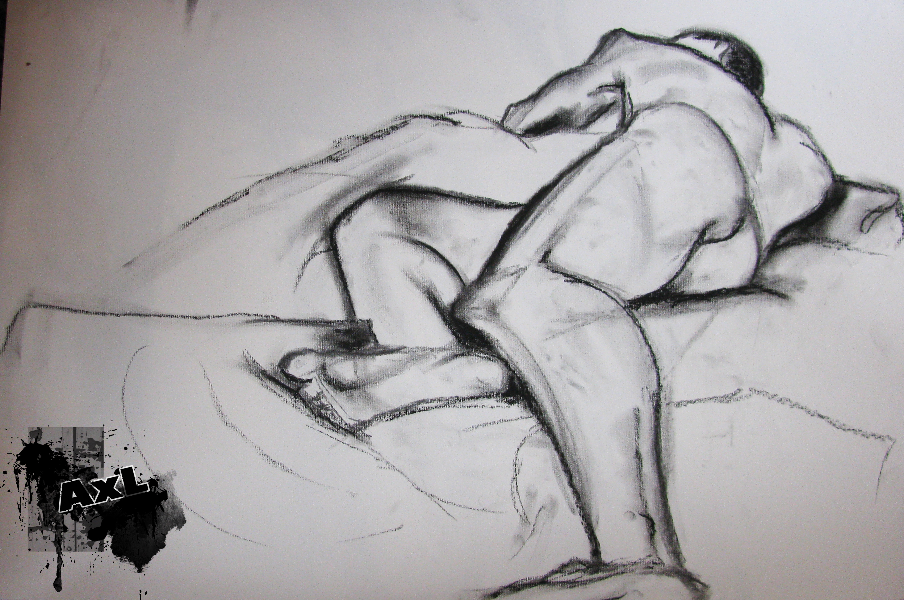 2928x1944 life drawing week - Foreshortening Drawing