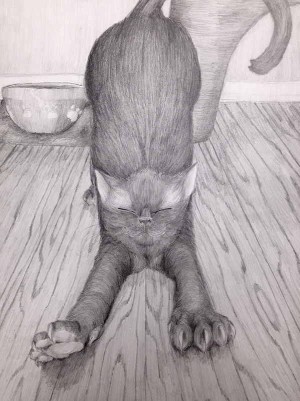 600x800 look - Foreshortening Drawing