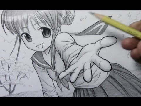 480x360 drawing tutorial foreshortening - Foreshortening Hand Drawing