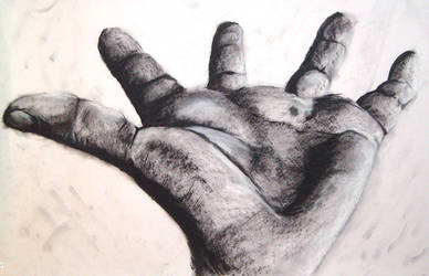 388x250 foreshortening hand - Foreshortening Hand Drawing