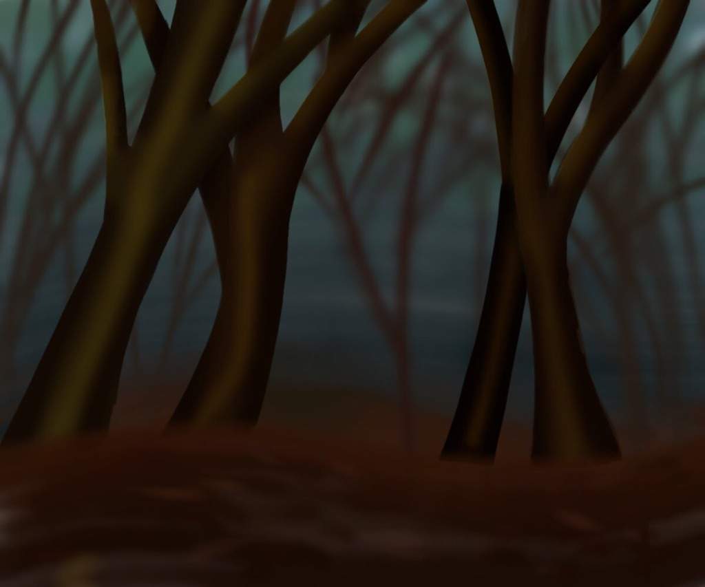 1024x853 Dark Forest Background Practice Warriors Amino - Forest Background Drawing