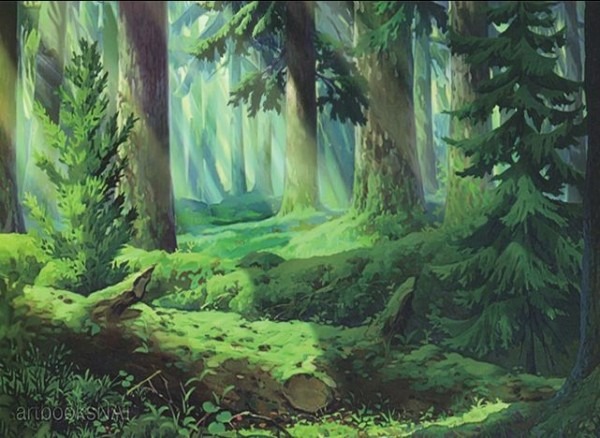 Forest Background Drawing at PaintingValley.com | Explore collection of