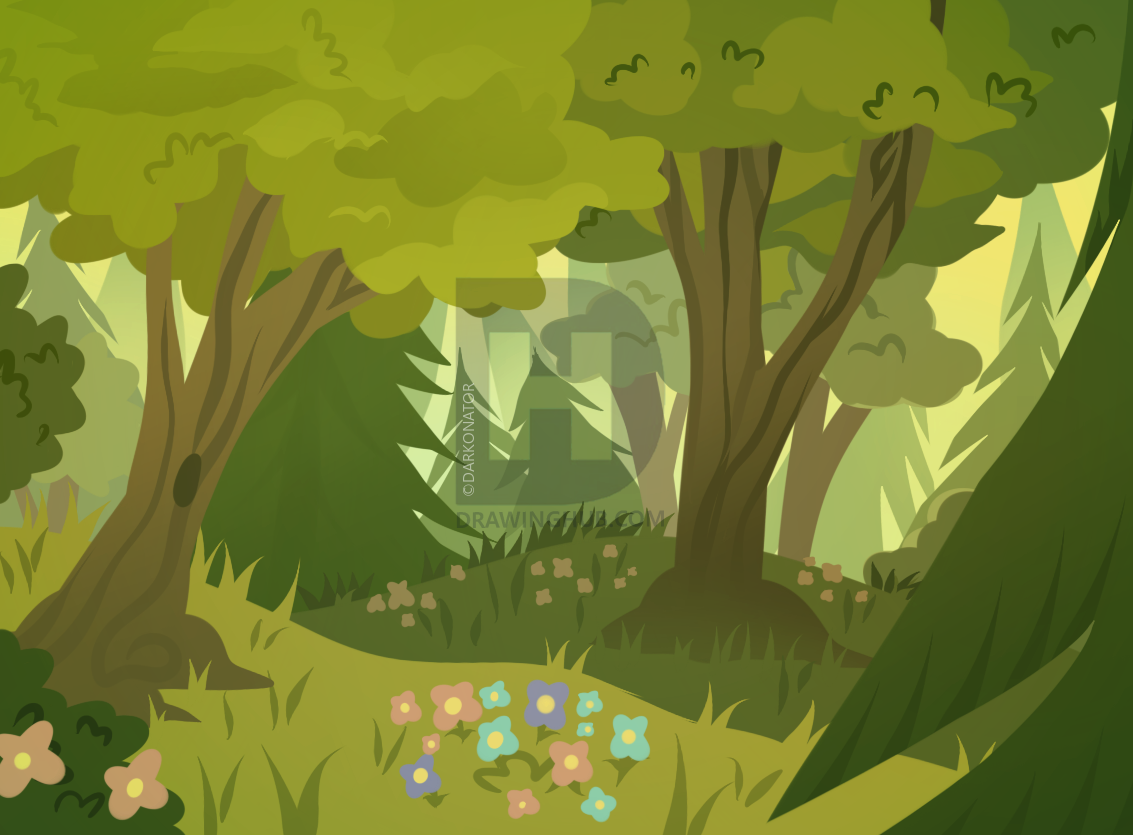 Forest Background Drawing at Explore collection of