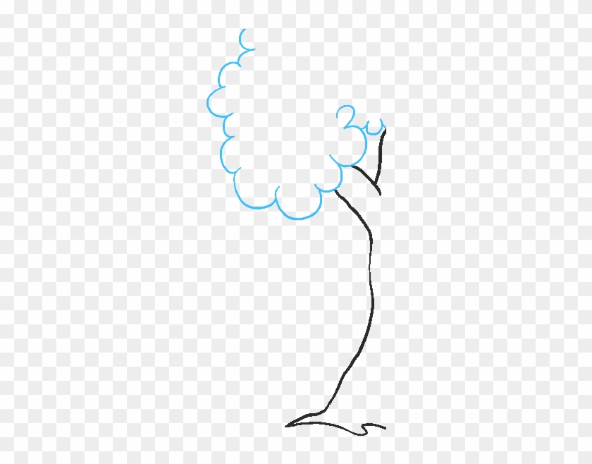 840x658 How To Draw Cartoon Forest - Forest Cartoon Drawing