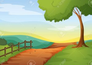 300x210 cartoon forest drawing save forest - Forest Cartoon Drawing