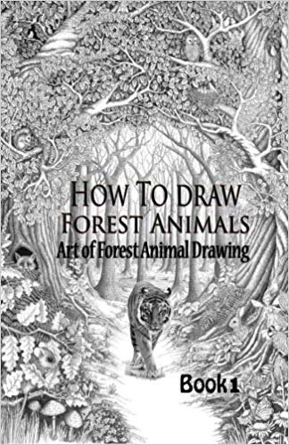 324x499 how to draw forest animals art of forest animal drawing - Forest Drawing