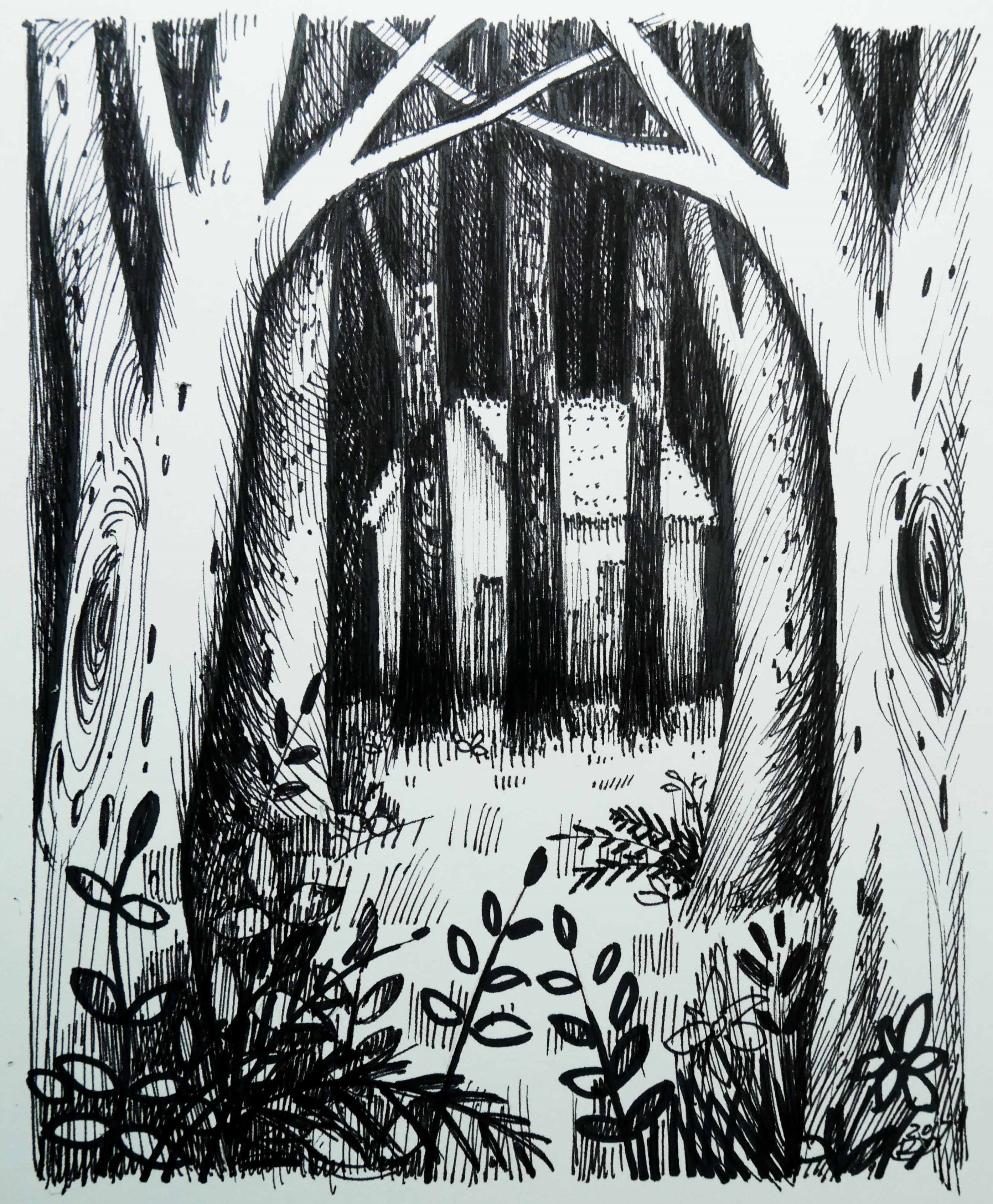 Forest Drawing at Explore collection of Forest Drawing