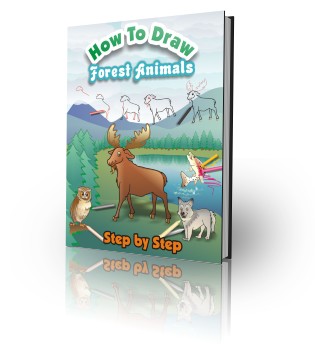 315x352 How To Draw Forest Animals - Forest Drawing With Animals