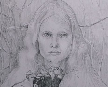 463x374 hide in the forestpencil drawing steemit - Forest Pencil Drawing