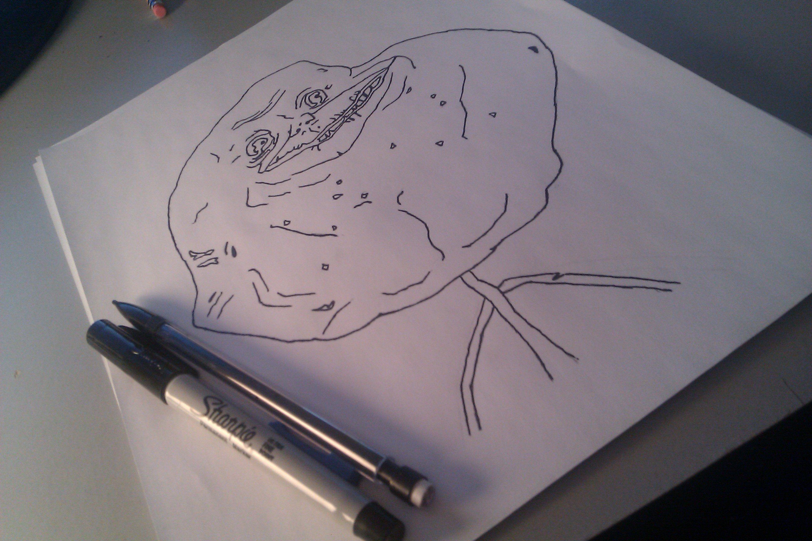 2592x1728 my forever alone drawing - Forever Alone Drawing