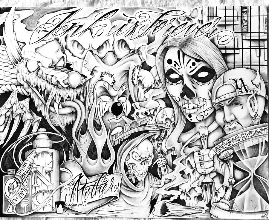 900x737 ink is forever drawing - Forever Drawing