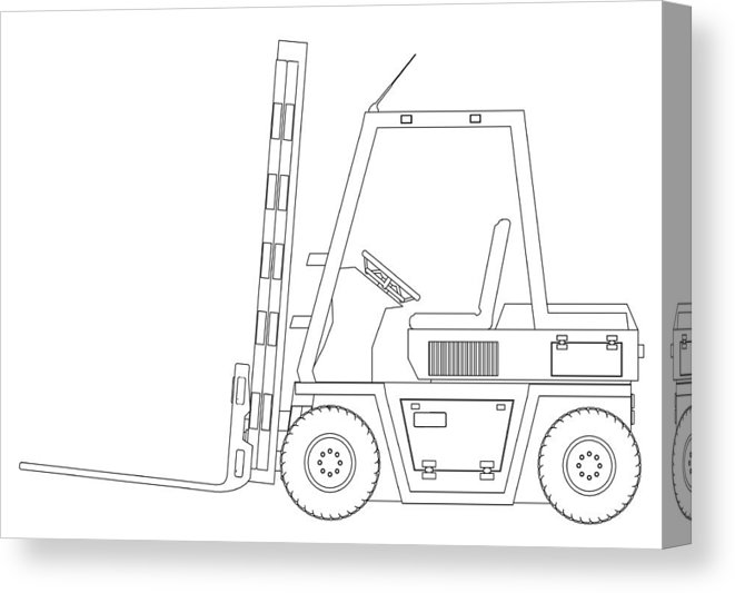 Forklift Drawing at Explore collection of Forklift