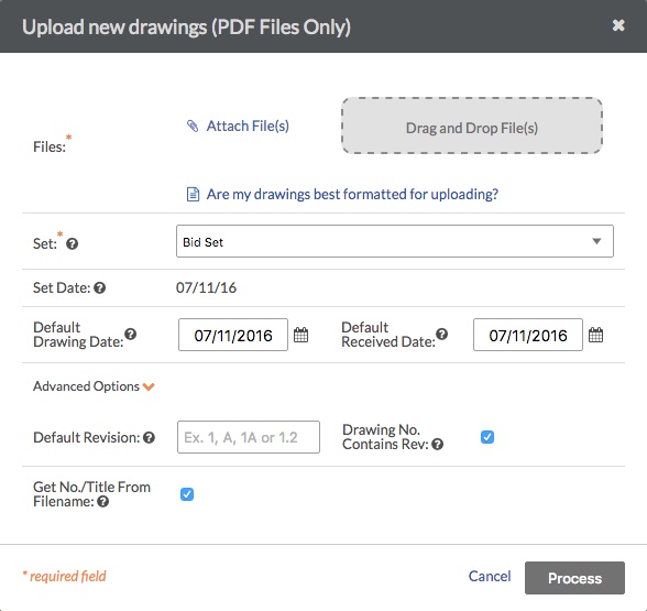 588x555 Upload Drawings - Format Drawing