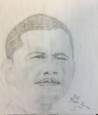 375x439 Obama - Former Drawing