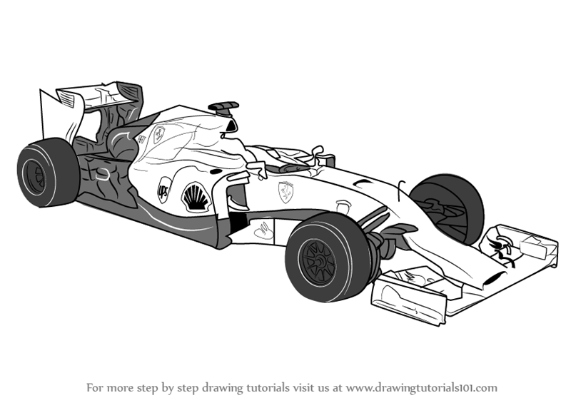 Formula 1 Drawing at Explore collection of Formula