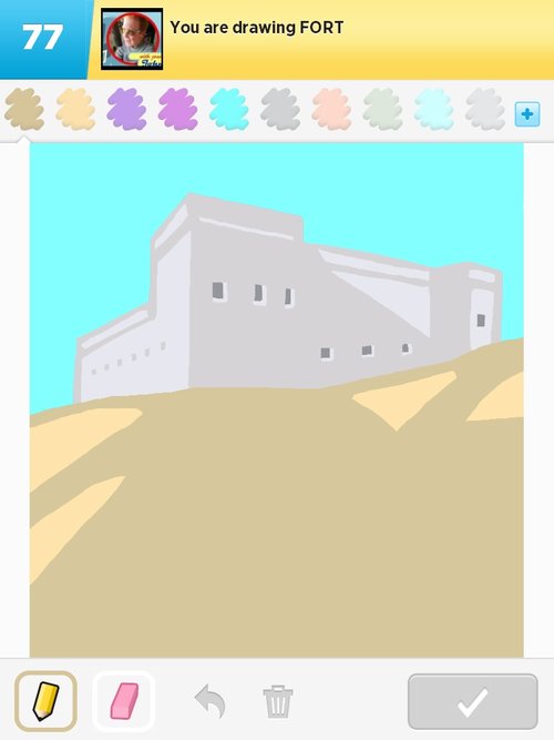 500x667 fort drawings - Fort Drawing