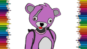 300x169 how to draw the pink teddy bear outfit fortnite - Fortnite Drawing