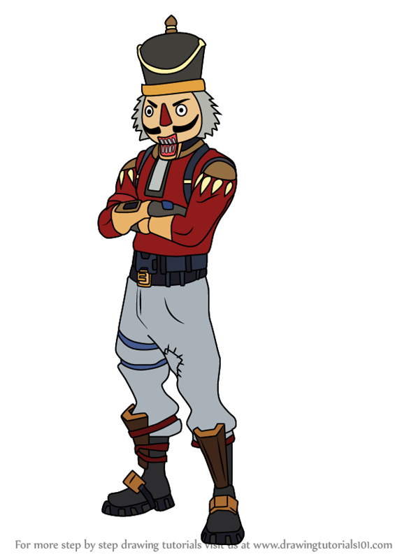 565x800 learn how to draw crackshot from fortnite - Fortnite Drawing