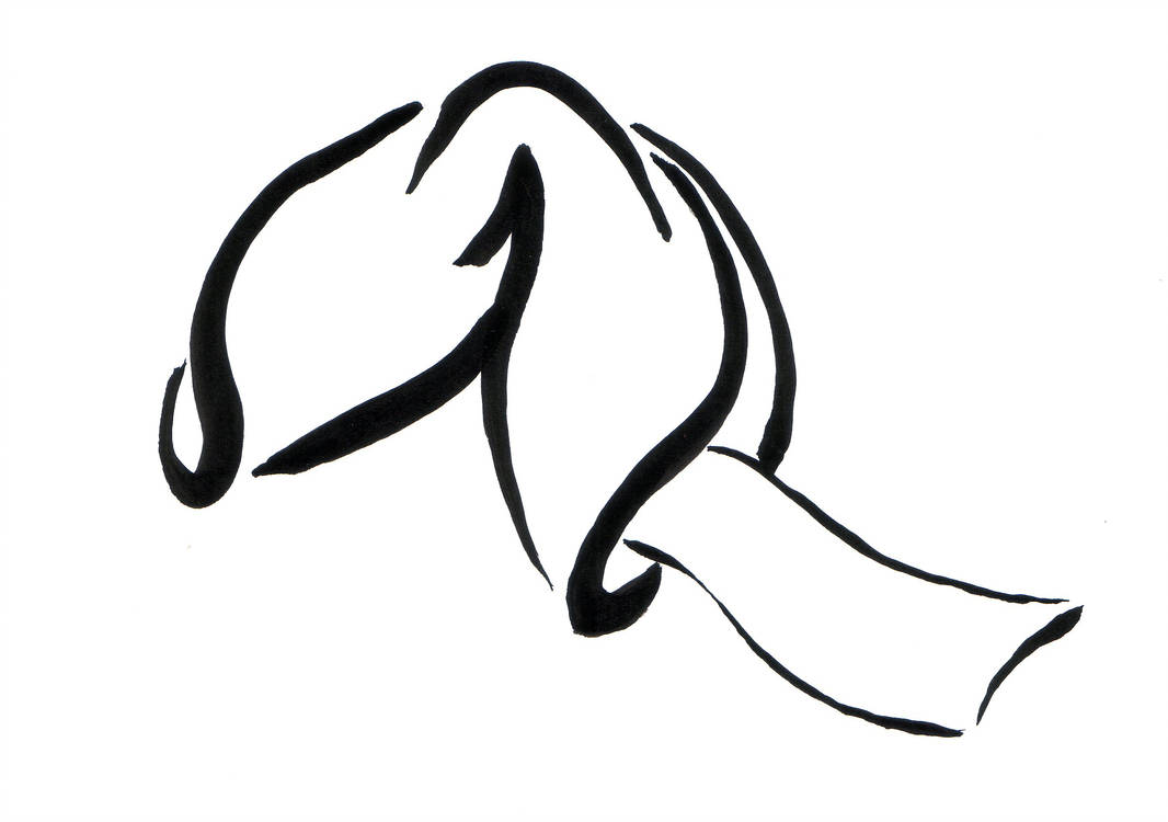 1066x750 Fortune Cookie - Fortune Cookie Drawing