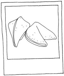 270x320 Taking Notes On How To Angle A Fortune Cookie To Draw It Ps - Fortune Cookie Drawing