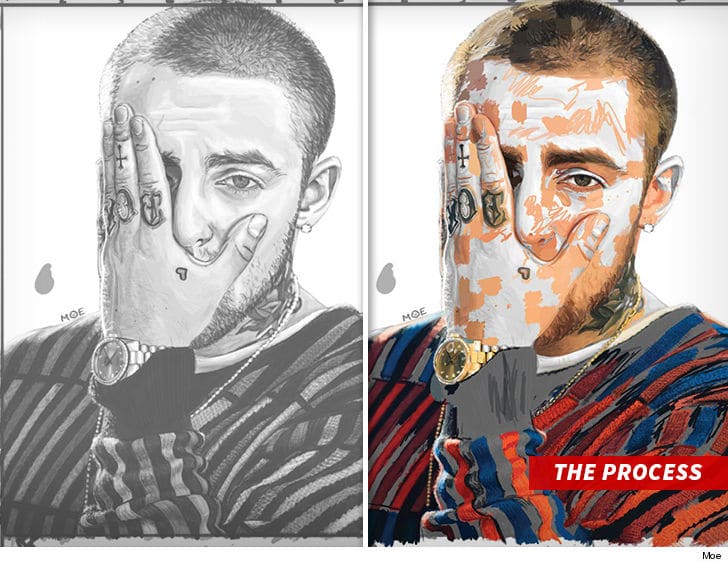728x567 mac miller drawing goes viral as fans quickly snatch them up - Foto Drawing