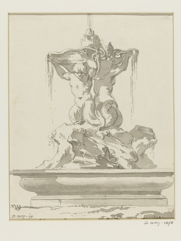 576x768 drawing of a fountain rehn, jean eric vampa search the collections - Fountain Drawing