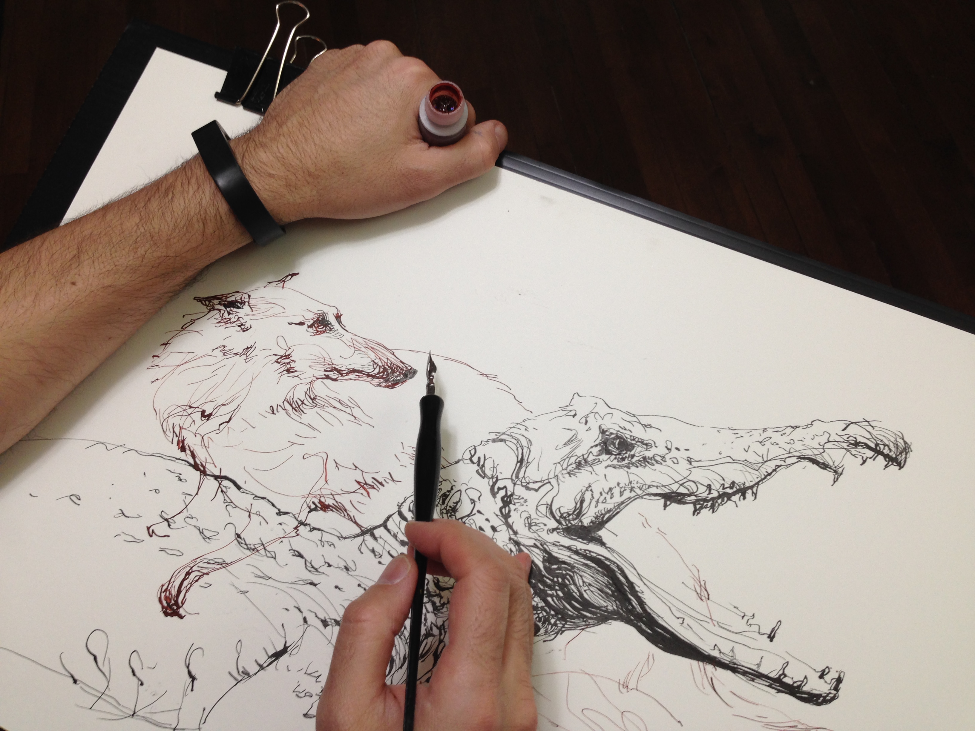 3264x2448 sketching supplies list citizen sketcher - Fountain Pen Drawing