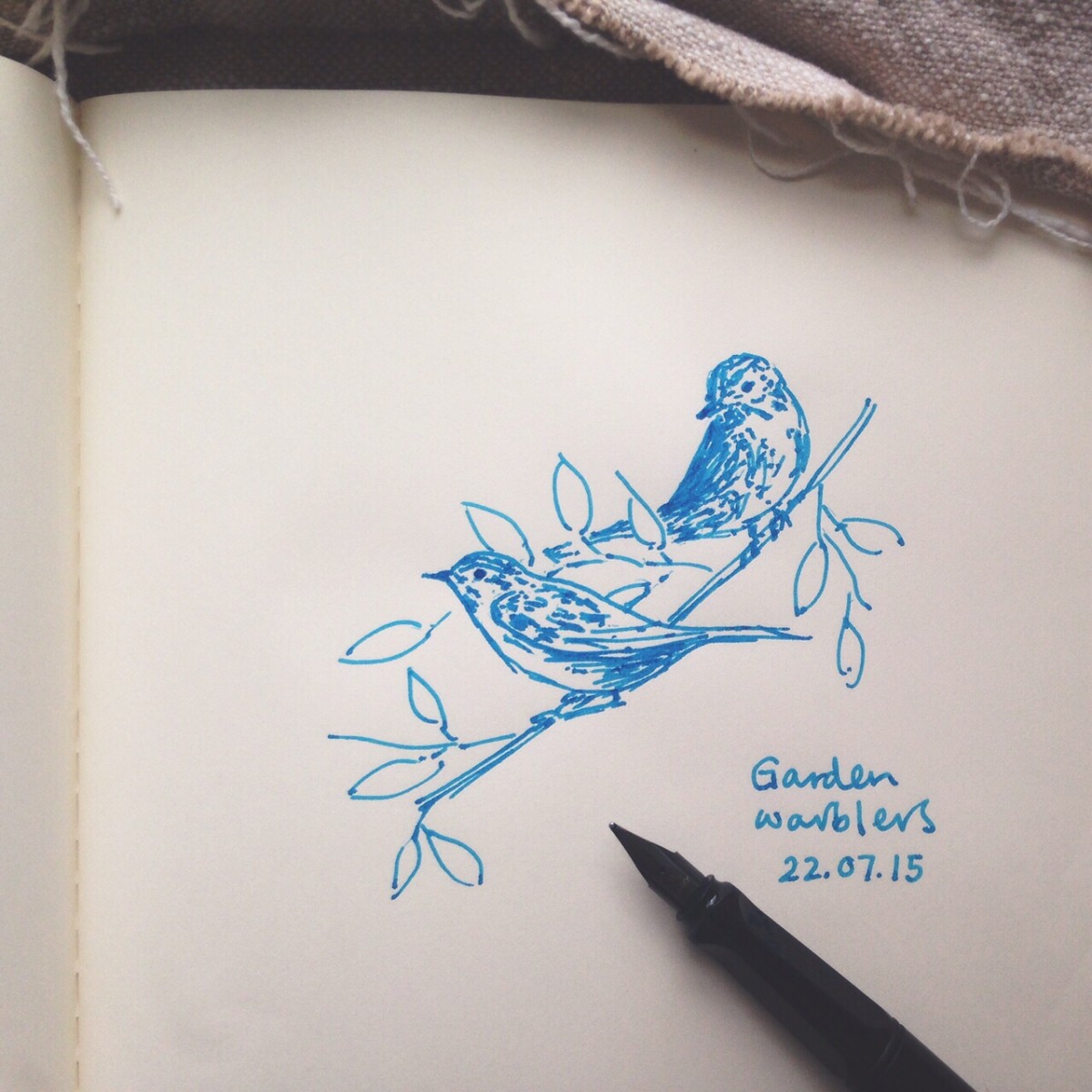 1200x1200 falling for my fountain pen - Fountain Pen Drawing