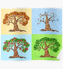 210x230 four seasons drawing posters redbubble - Four Seasons Drawing