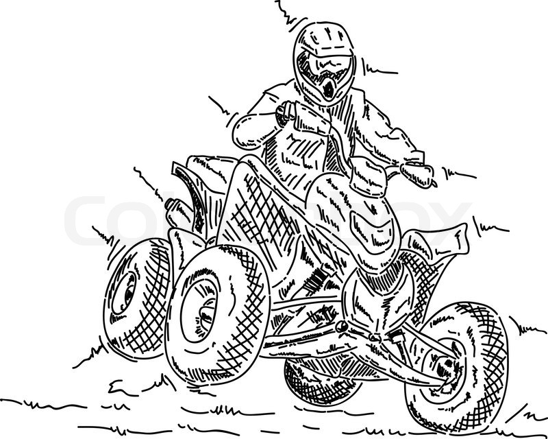 800x640 Four Wheeler Drawing - Four Wheeler Drawing