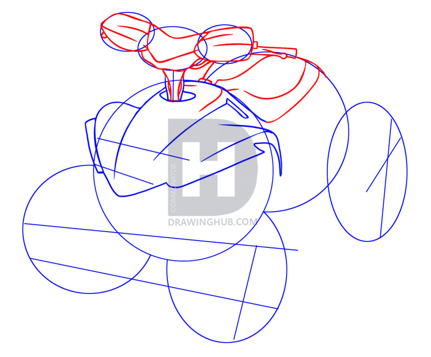 868x720 How To Draw A Four Wheeler, Step - Four Wheeler Drawing