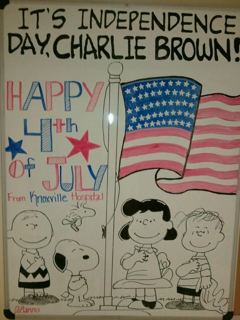 768x1024 Charlie Brown - Fourth Of July Drawings