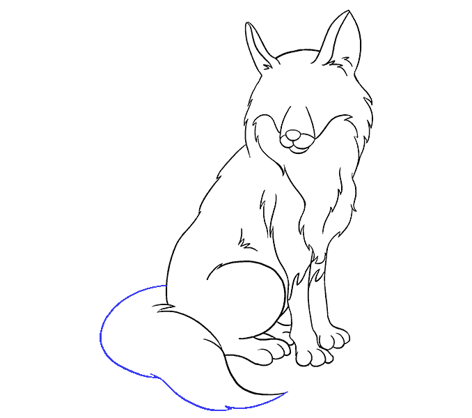 678x600 How To Draw A Fox In A Few Easy Steps Easy Drawing Guides - Fox Animal Drawing