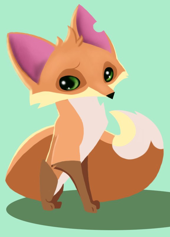 577x800 Learn How To Draw Fox From Animal Jam - Fox Animal Drawing