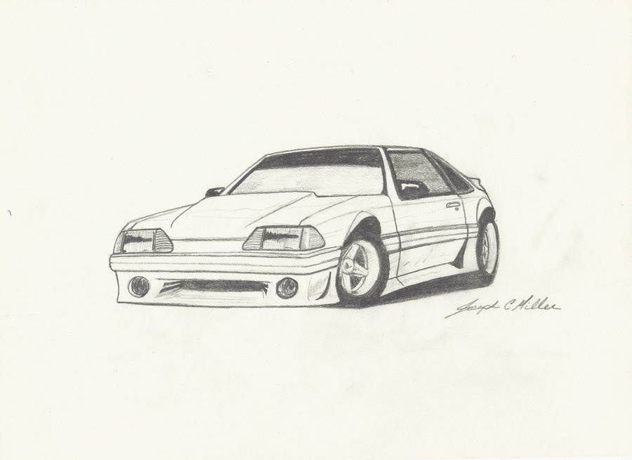 Fox Body Mustang Coloring Pages Coloring Pages