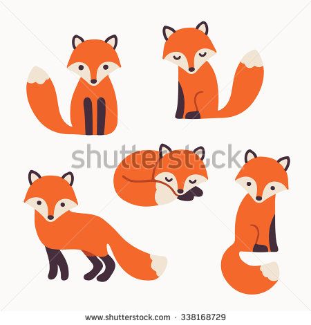 450x470 Fox Cartoon Stock Photos, Images, Pictures Shutterstock - Fox Cartoon Drawing