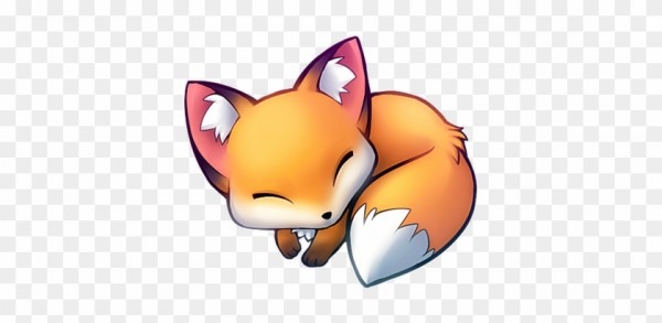 600x293 Fox Drawing Cute - Fox Drawing