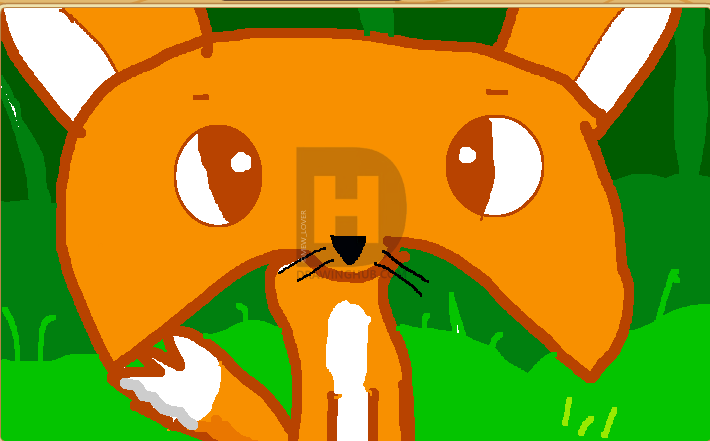 710x441 Fox Drawing For Kids, Step - Fox Drawing For Kids