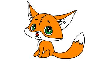 300x200 How To Draw A Fox For Kids - Fox Drawing For Kids