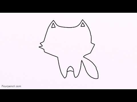 480x360 Huge Collection Of 'fox Drawing For Kids' Download More Than - Fox Drawing For Kids