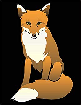 260x336 Fox Sketchbook Fox Bordered Sketchbook For Kids - Fox Drawing For Kids