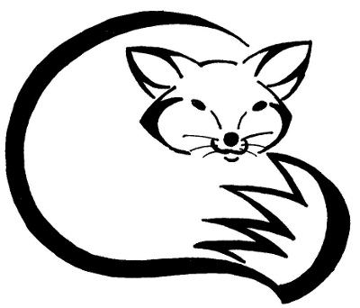 400x342 Pix For Gt Fox Tail Drawing Fox Heads, Tails, Fox Head, Fox - Fox Tail Drawing