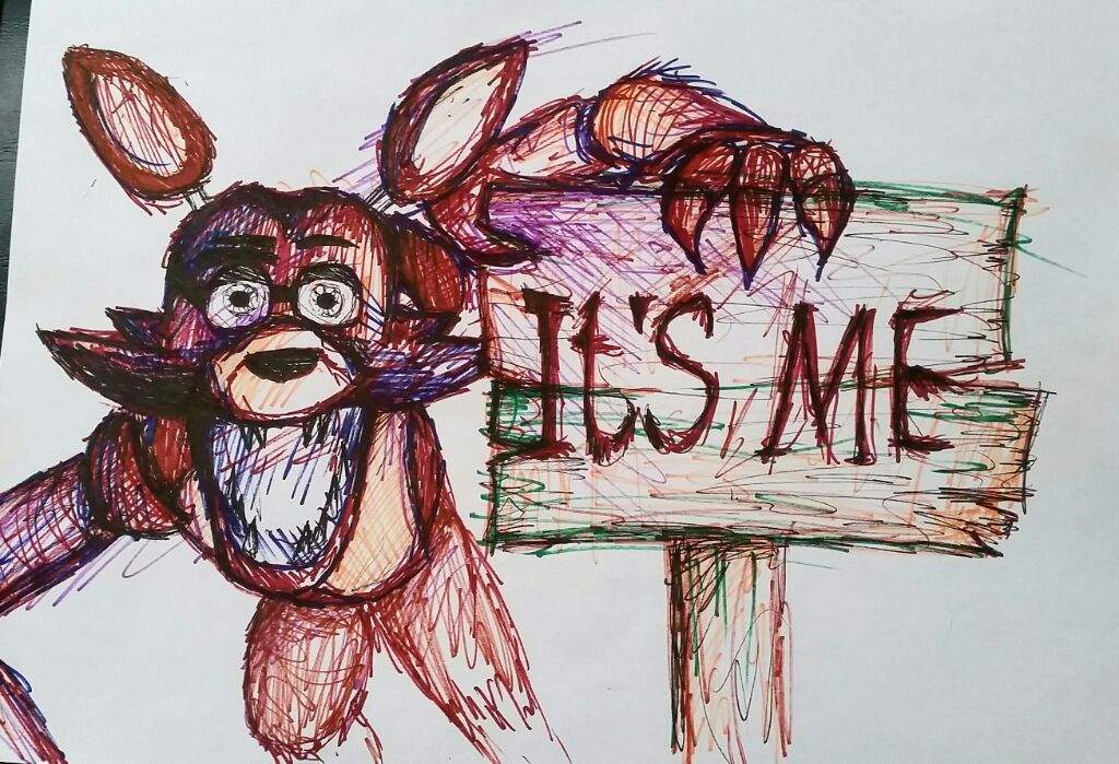 1024x699 All Of My Foxy Drawings Part Five Nights At Freddy's Amino - Foxy Drawinging