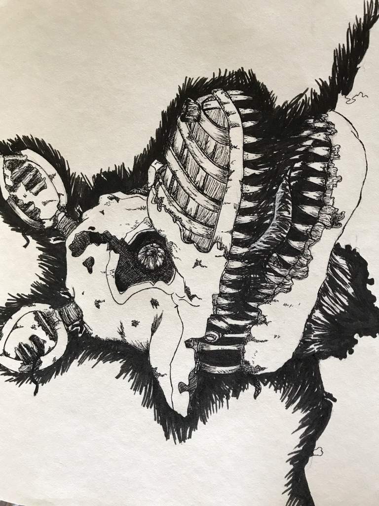 768x1024 Nightmare Foxy Drawing Pics Drawing Skill - Foxy Drawinging