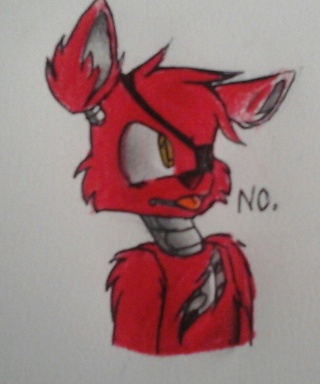 320x384 ah the old memories - Foxy Fnaf Drawing