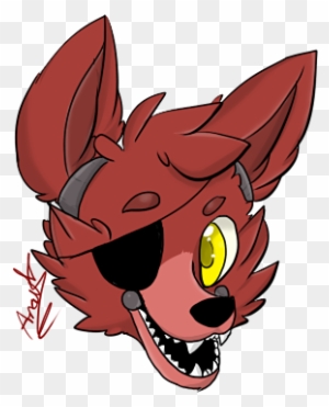300x371 Draw Foxy - Foxy Fnaf Drawing
