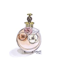 Fragrance Drawing at PaintingValley.com | Explore collection of ...