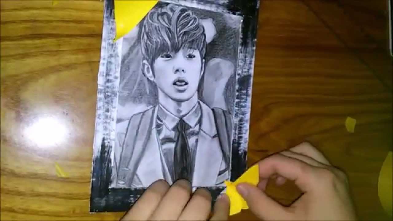 1280x720 Diy How To Make Frame For A Drawing - Frame Drawing