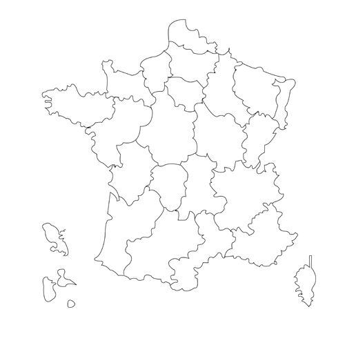France Map Drawing at PaintingValley.com | Explore collection of France ...